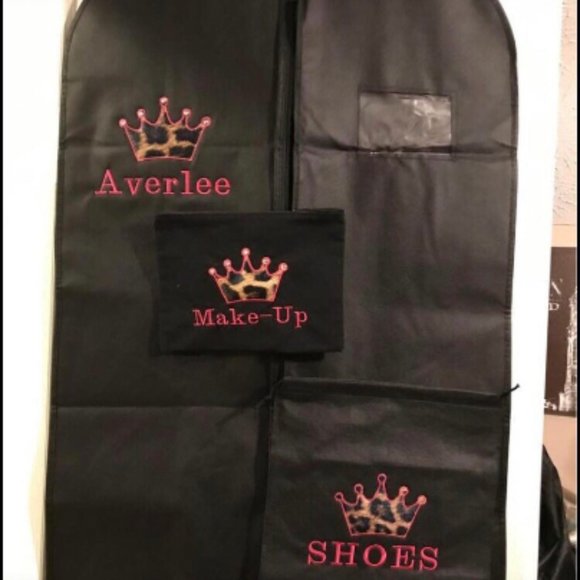 Personalized Pageant/Dance Embroidered GarmentBag - Picture 3 of 6
